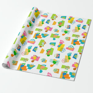 Papel De Presente Footin pateta