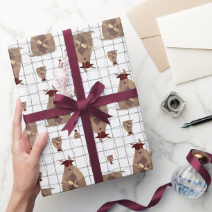 Papel De Presente Formando do Texas College Armadillo - Aggie Maroon