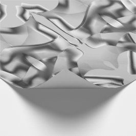 Papel De Presente Formas de cinza curvas e alguns tons escuros