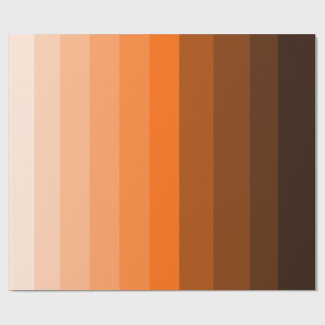 Papel De Presente Formas de papel de enrolamento laranja (Aberto)