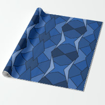 Formas Geométricas abstrato Azul