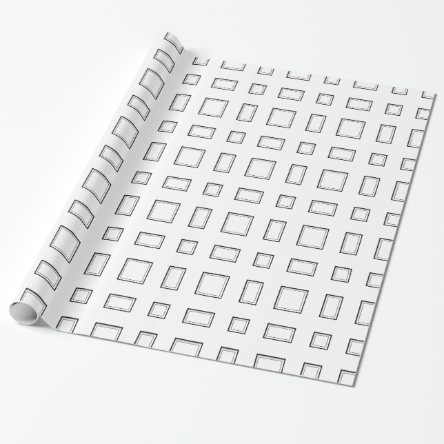 Papel De Presente Formas Grandes (Desenrolado)