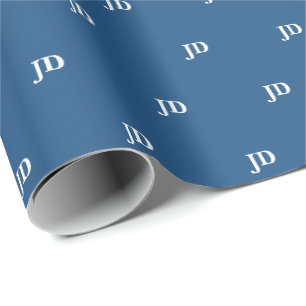 Papel De Presente Formatura em Direito Azul JD