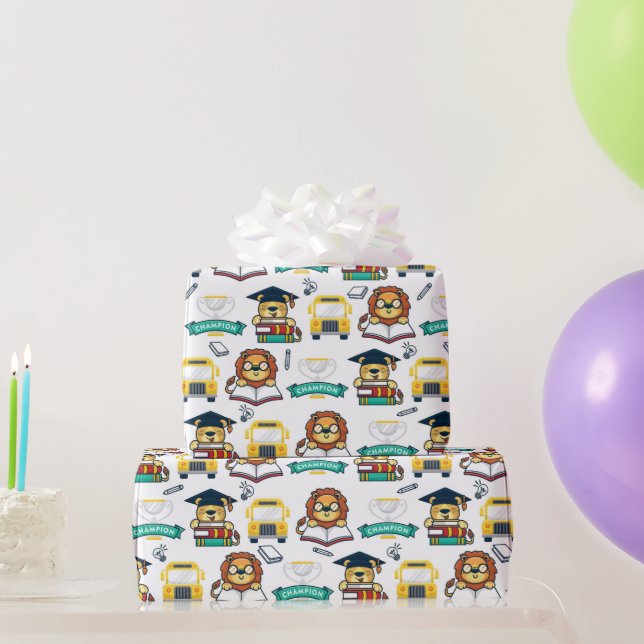 Papel De Presente Formatura Infantil (Presentes para festas)