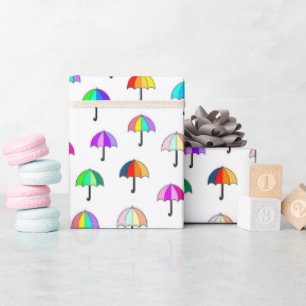 Papel De Presente Forte de Guarda-chuva
