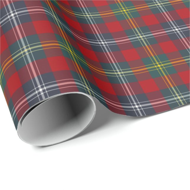 Papel De Presente Foster Clan Modern Tartan (Ponta do rolo)