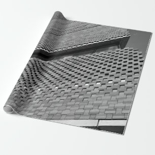 PAPEL DE PRESENTE FOTO BAIXA DO ÂNGULO DA CONSTRUÇÃO ARQUITETURAL