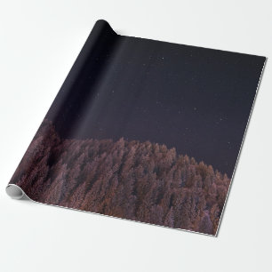 PAPEL DE PRESENTE FOTO DE PAISAGEM DAS ÁRVORES