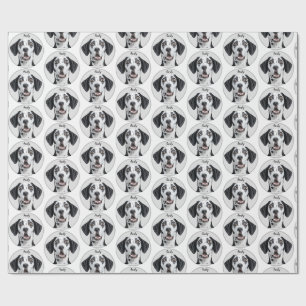Papel De Presente Foto de Pet Personalizada   Personalizada