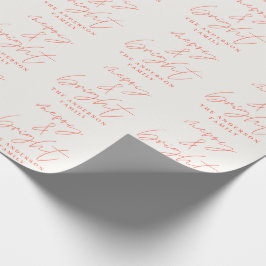 Papel De Presente Foto de roteiro moderno natal alegre & luminoso ve