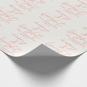 Papel De Presente Foto de roteiro moderno natal alegre & luminoso ve