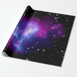Papel De Presente Foto do aglomerado de galáxias MACS J0717 no espaç