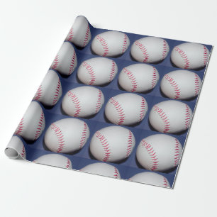 Papel De Presente Foto do basebol