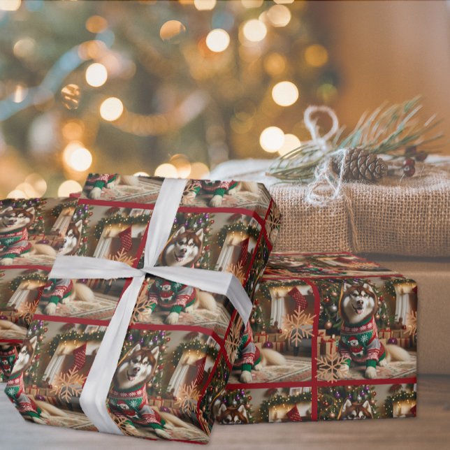 Papel De Presente Foto Floco de Neve (Criador carregado)