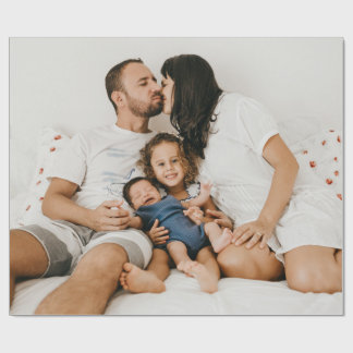 Papel De Presente Foto Personalizada