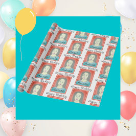 Papel De Presente Foto personalizada Aniversário