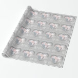 Papel De Presente Foto personalizada do aniversário de casamento da<br><div class="desc">O papel de envolvimento do aniversário de casamento em cinzas da lata tonifica. Personalize este papel do aniversário com seus próprios foto e parentes ou amigos nome e ano do aniversário. Lê atualmente a nossos filha e aniversário feliz do genro 10 anos. O efeito pitted pressionado bonito da lata em...</div>