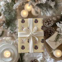 Foto personalizada do urso de pelúcia de Natal amá