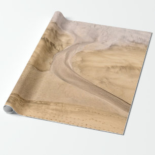 Papel De Presente Fotografia aérea do deserto