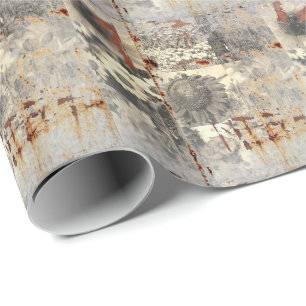 Papel De Presente Fotografia com Dobras de Presença Invisível 9 Fo