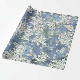 Papel De Presente Fotografia da Abstrato de Frost de inverno - Efeit