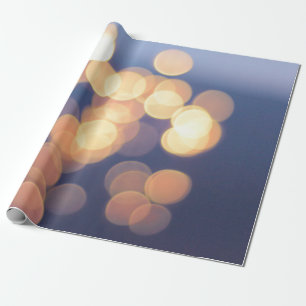 Papel De Presente Fotografia das luzes