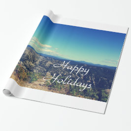 Papel De Presente Fotografia paisagística do estilo Vintage