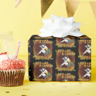 Papel De Presente Fotografia - Vida Como Um Fotógrafo De Câmera