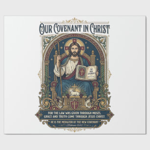 Papel De Presente Fotógrafo de Casamento de Jesus Camiseta Cristã