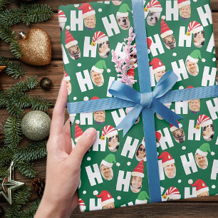 Papel De Presente Fotos da Família Nove, Cute Santa Hats