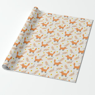 Papel De Presente Fox e Família
