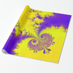 Papel De Presente Fractal de Regeant 3D