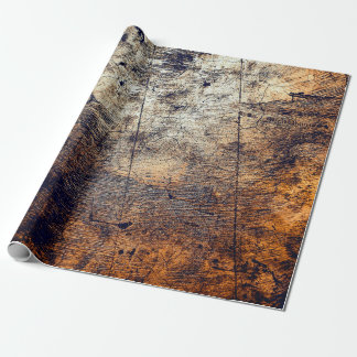 Papel De Presente Fratura da angústia de textura