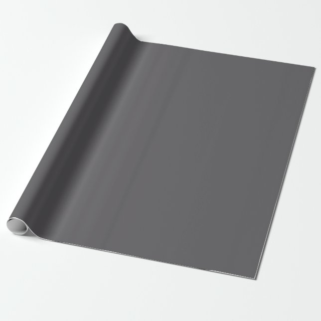 Papel De Presente Fresco Cinza Escuro Esbranquiçado Estouro de Cor  (Desenrolado)