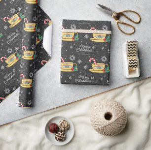 Papel De Presente FRIENDS™   Central Perk Caneca de Natal - Natal