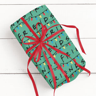 Papel De Presente FRIENDS™ Logotipo de Luzes de Natal