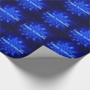 Papel De Presente Froliche Weihnachten - Snowburst