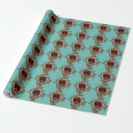 Papel De Presente Fruits of Eden
