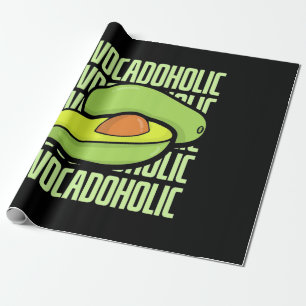 Papel De Presente Fruta Avocado