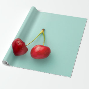 Papel De Presente Frutas saudáveis