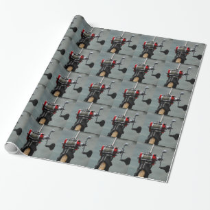Papel De Presente Fui Pescar