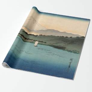 Papel De Presente Fukeiga 4 - Ukiyo-e Japonês Vintage