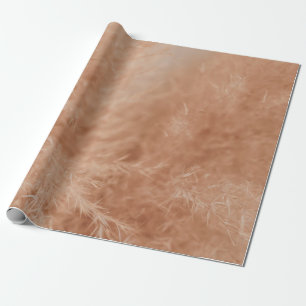 Papel De Presente Fundo Castanho