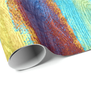 Papel De Presente Fundo Colorido de Madeira Moderna com Grain #20