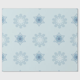 Papel De Presente Fundo com padrão de flocos de neve bobo texturas