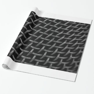 Papel De Presente Fundo da Grade do Microfone