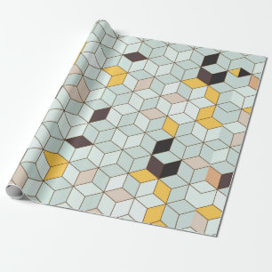Papel De Presente Fundo de azulejos Vintage concebido a partir de s