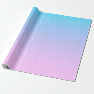 Papel De Presente Fundo de gradiente azul e rosa