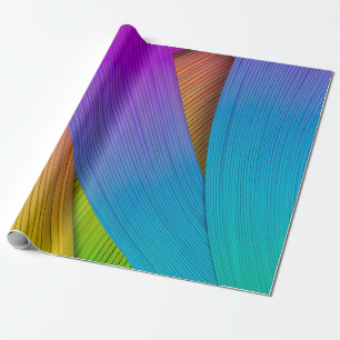 Papel De Presente fundo de onda abstrato. 3D ilustração.3d, 3d i
