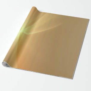Papel De Presente Fundo de ouro laranja fractal